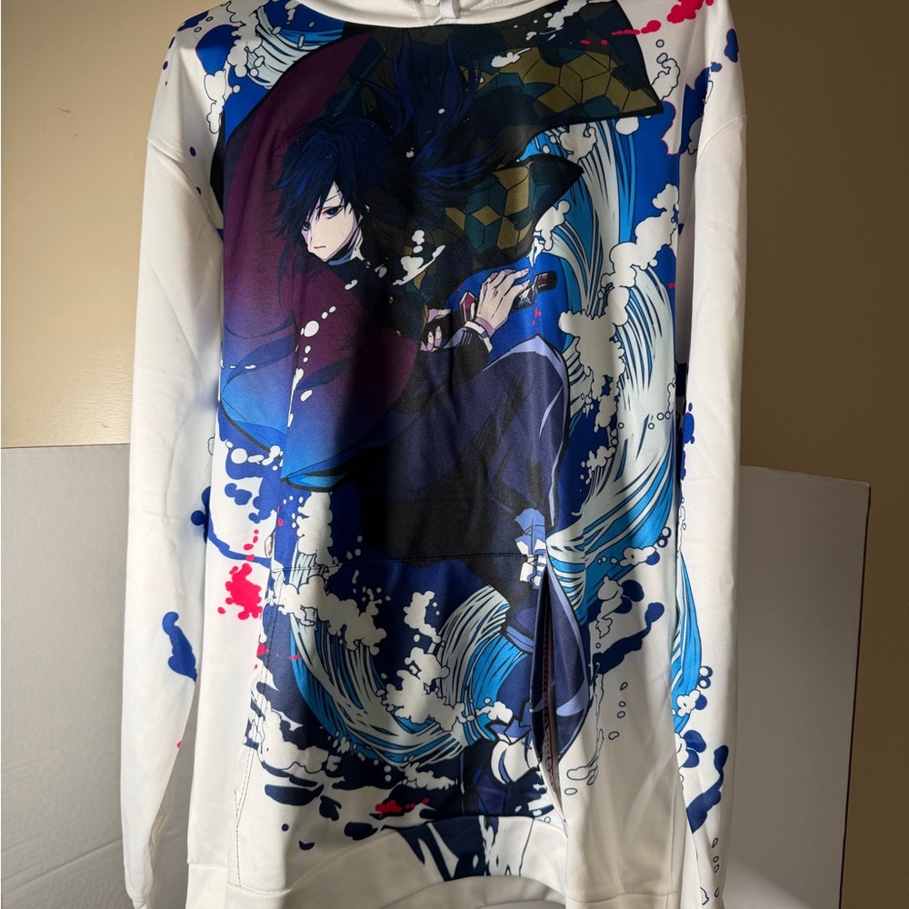 7 Demon Slayer Anime Graphic Hoodies -lot of 7 unisex